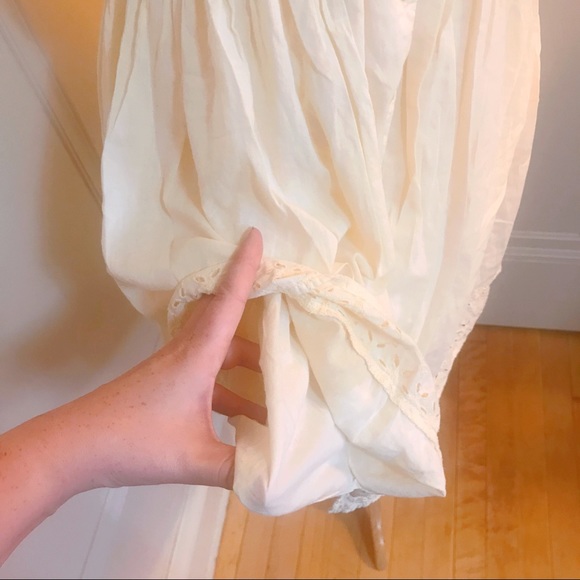 Urban Outfitters Pale Yellow Vintage-y Dress - Picture 3 of 5